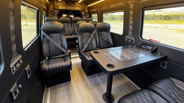 12 passenger sprinter van interior sunnyvale