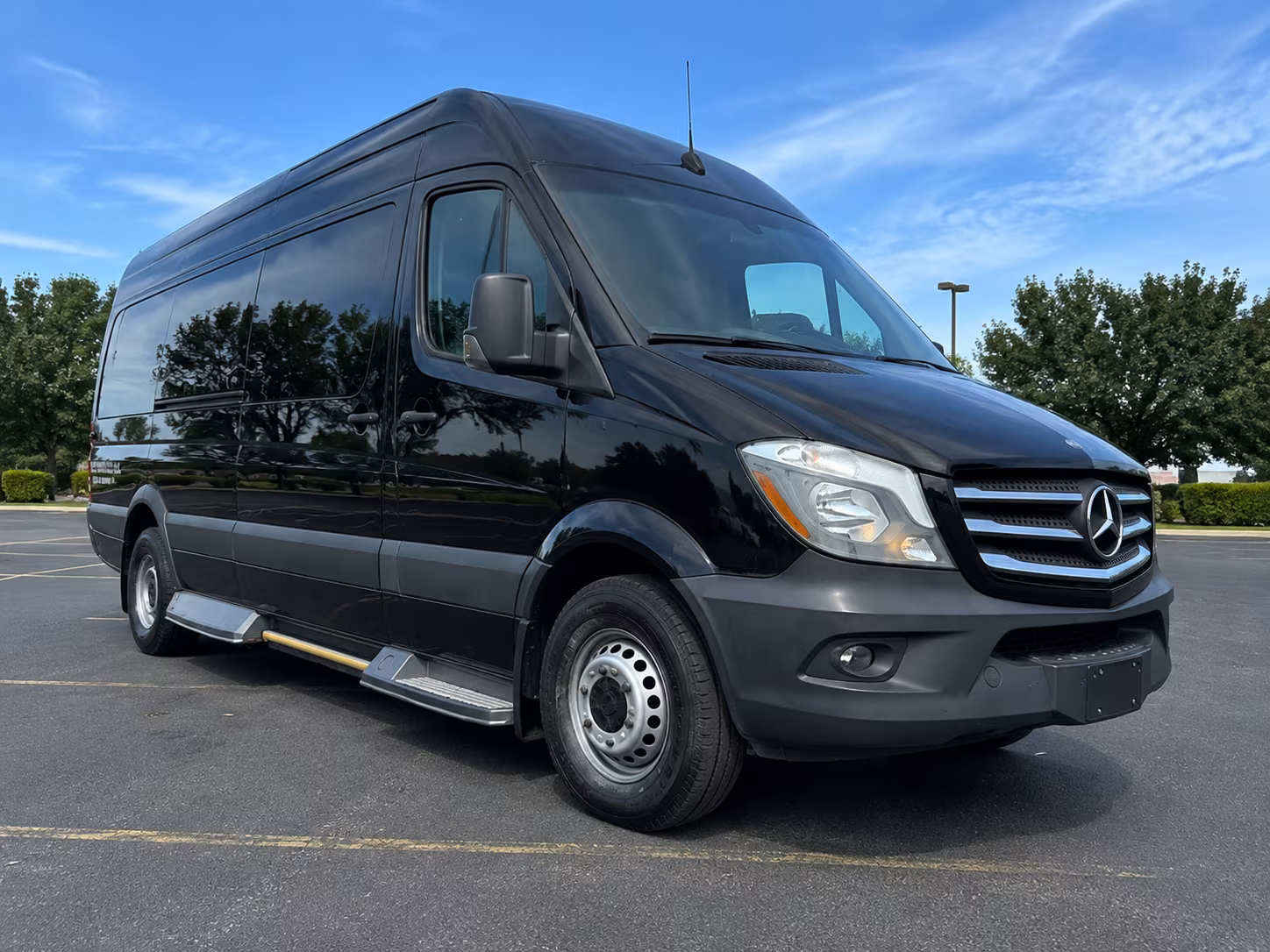 shift change sprinter van transportation for any hour operations in sunnyvale