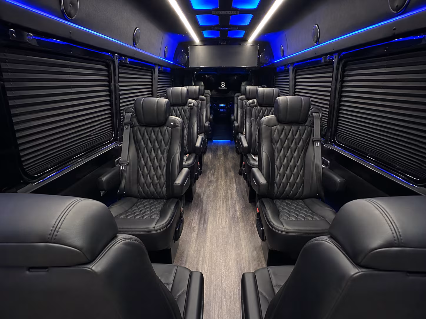 sprinter van rentals for parent coordinated group bookings with a set pickup and return time in sunnyvale