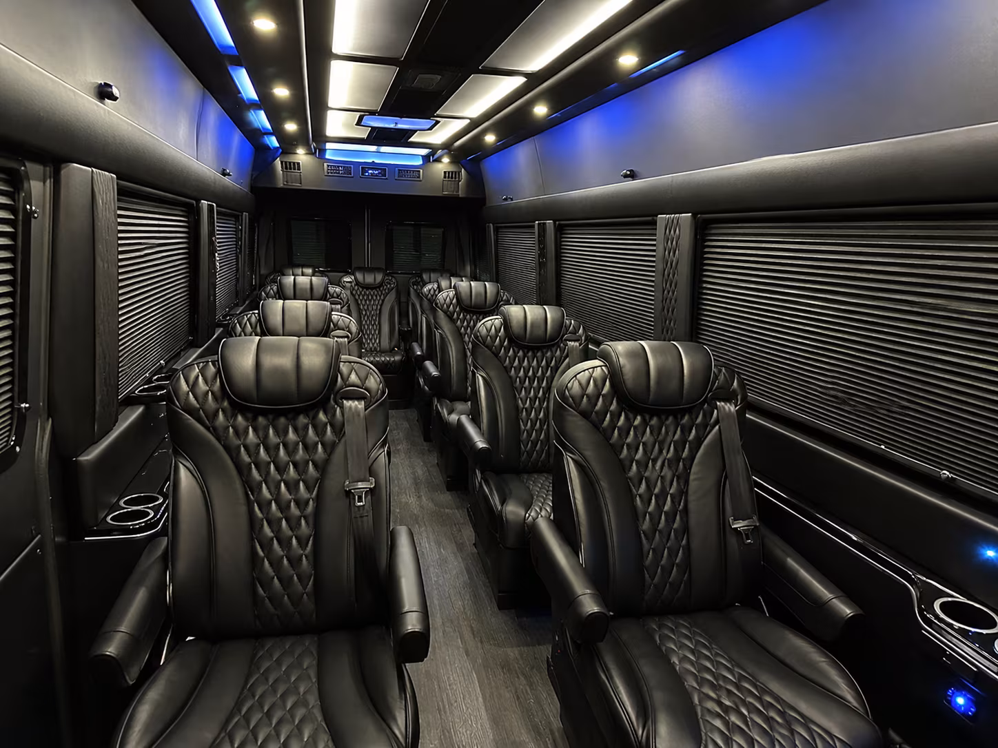 sunnyvale 10 passenger sprinter van inside