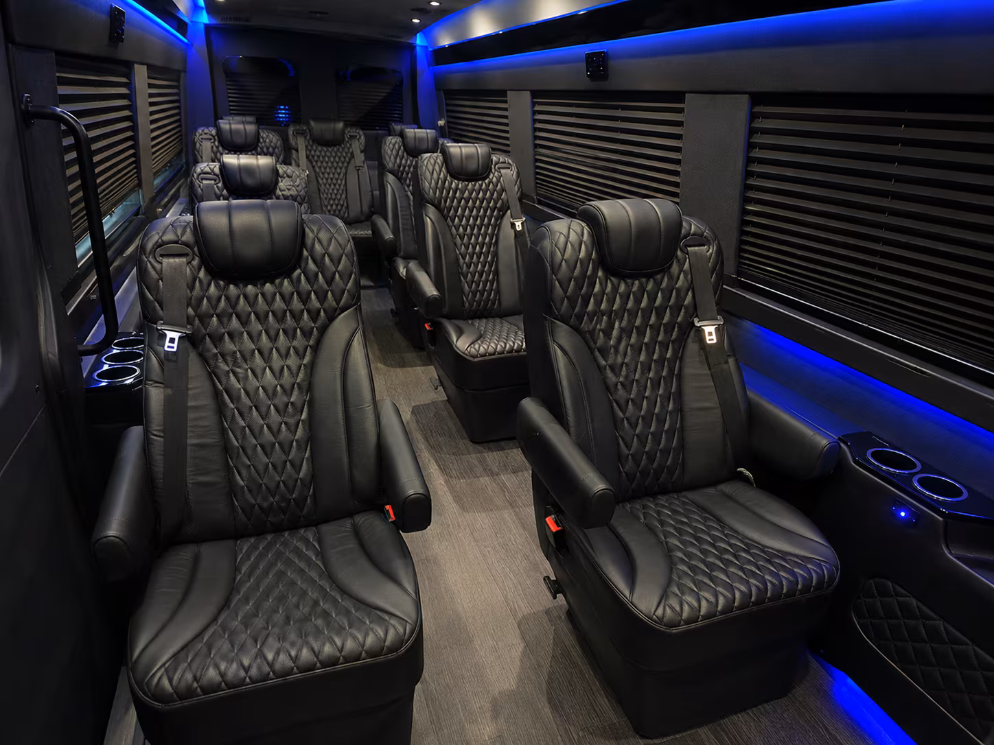 sunnyvale 12 passenger sprinter van interior