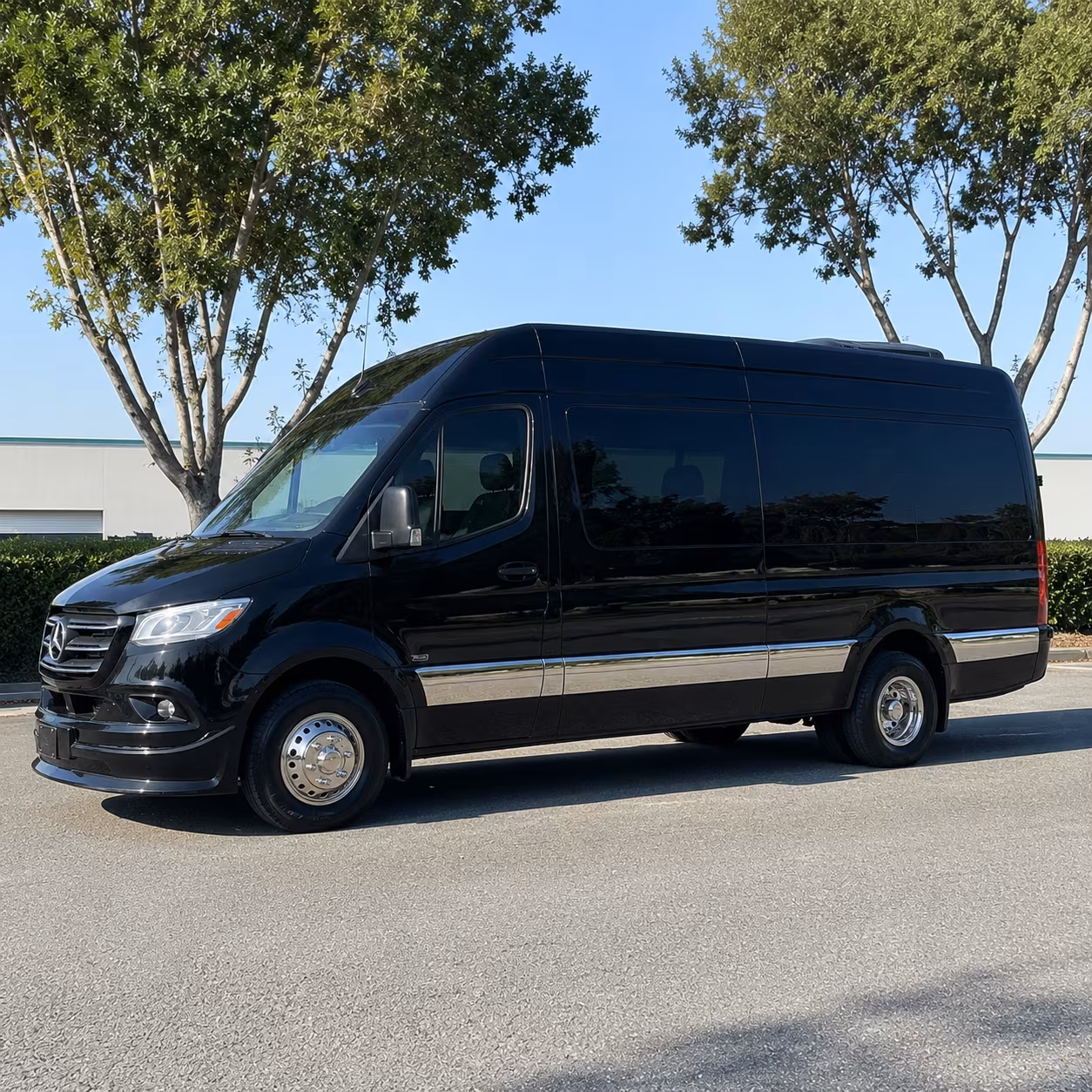 sunnyvale 18 passenger sprinter van