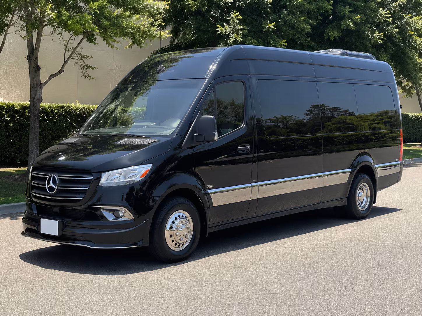 sunnyvale private event sprinter van rental