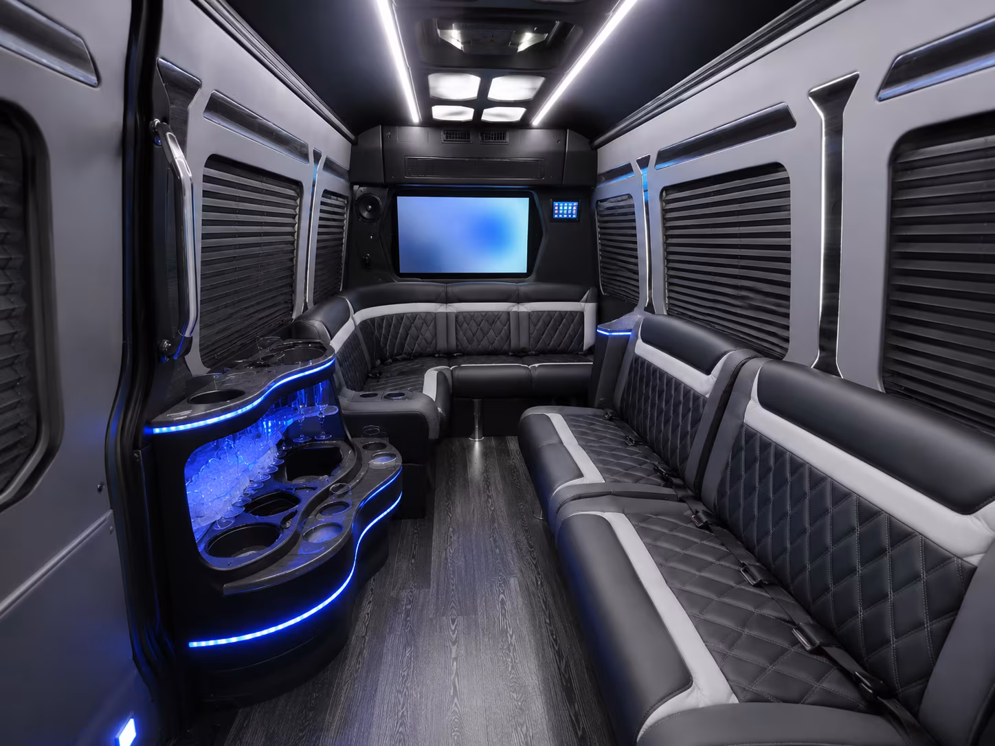 sunnyvale sprinter limousine interior