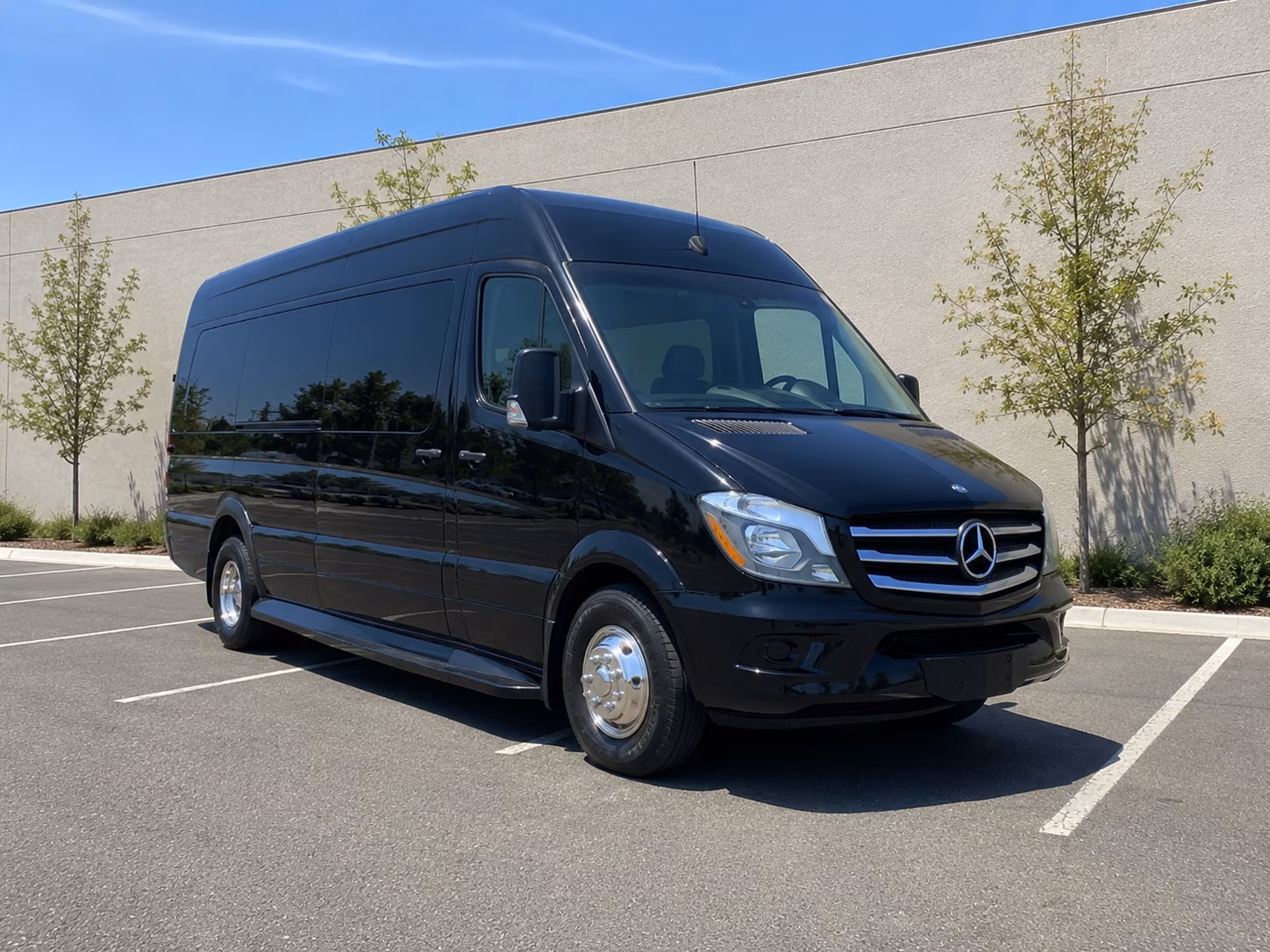 temporary sprinter van shuttles for office relocations construction projects and campus events in sunnyvale