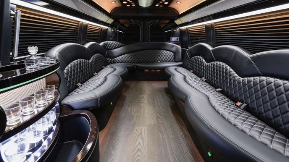sprinter limousine inside sunnyvale