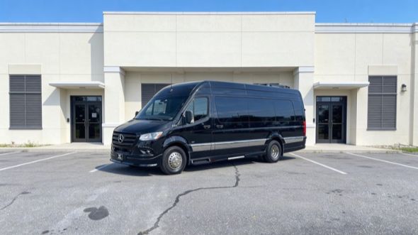 sunnyvale 15 passenger sprinter van
